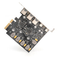 DIGITUS PCIe Karte 2x USB-C + 3x USB A