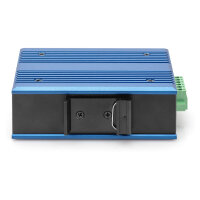 10/100/1000Base-TX (PoE) to 1000Base-FX Indust MediaCo