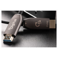 HDMI AOC Hybrid Glasfaserkabel, UHD 8K, 100 m