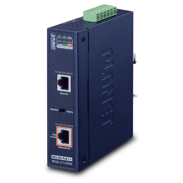 Planet IPOE-171-95W Industrial Single-Port 10/100/1000Mbps