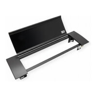 BACHMANN POWER FRAME COVER schwarz ALU 4-fach RAL9005