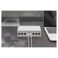 DIGITUS Keystone Jack Cat6A/RJ45->LSA geschirmt 500MHz 8St