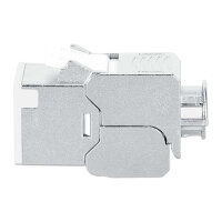 INTELLINET Cat6a 10G STP Keystone-Modul weiß