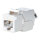 INTELLINET Cat6a 10G STP Keystone-Modul weiß