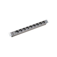 BACHMANN 19"-Steckdosenleiste ALU 1HE, 9-fach 35,...