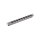 BACHMANN 19"-Steckdosenleiste ALU 1HE, 9-fach 35, grau, 2,0m, ohne Schalter