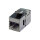 BACHMANN Keystone CAT6a STP Kupplung RJ45 geschirmt silberfarben