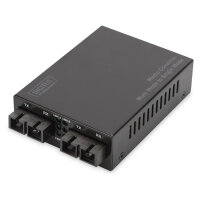 DIGITUS Konverter Fast Ethernet Multi-/Singlem. Media Sc/Sc