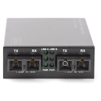 DIGITUS Konverter Fast Ethernet Multi-/Singlem. Media Sc/Sc