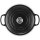 Le Creuset Signature Bräter rund 22 cm schwarz