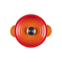 Le Creuset Cocotte 18 cm, vulkanfarben