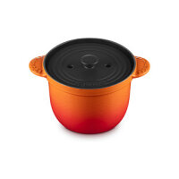 Le Creuset Cocotte 18 cm, vulkanfarben
