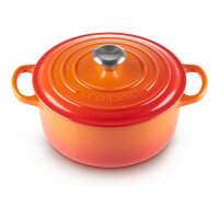 Le Creuset Bräter 22cm, vulkanfarben