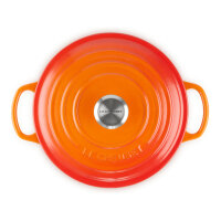 Le Creuset Bräter 22cm, vulkanfarben
