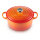 Le Creuset Bräter 22cm, vulkanfarben