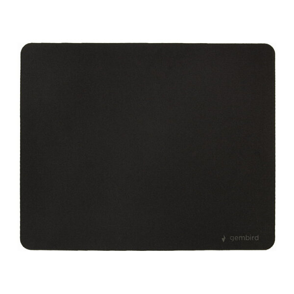 gembird Mauspad, Schwarz 220 x 180 mm