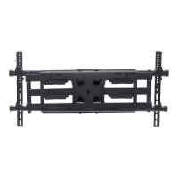 MANHATTAN TV-Wandhalterung 94-228,6cm 37-90 Zoll neig- und schwenkbar fuer Grossbildschirme und Curved TVs bis 75kg