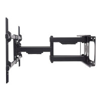 MANHATTAN TV-Wandhalterung 94-228,6cm 37-90 Zoll neig- und schwenkbar fuer Grossbildschirme und Curved TVs bis 75kg