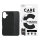 CARE Case Fashion Black iPhone 16