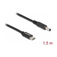 Delock Notebook Ladekabel USB Type-C™ Stecker zu Dell 4,5 x 3,0 mm Stecker