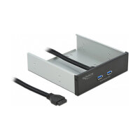 Delock Front Panel 5.25? mit 2 x USB 5 Gbps Typ-A Ports