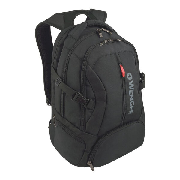 WENGER Transit Notebook Rucksack fuer 35,8 bis 39,6cm 14,1 bis 15,6Zoll Tablet, Laptop schwarz