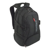WENGER Transit Notebook Rucksack fuer 35,8 bis 39,6cm 14,1 bis 15,6Zoll Tablet, Laptop schwarz