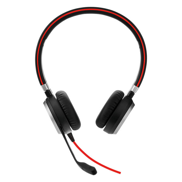 Jabra Evolve 40 UC Duo USB + Klinke NC Überkopfbügelmodell