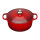 Le Creuset Signature Bräter rund 24 cm kirschrot