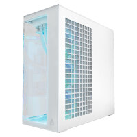 Arctic Xtender (White) transparent window w/o GPU vertical mount