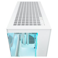 Arctic Xtender (White) transparent window w/o GPU vertical mount