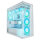 Arctic Xtender (White) transparent window w/o GPU vertical mount