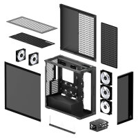 Arctic Xtender black window w/o GPU vertical mount