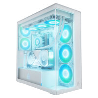 Arctic Xtender (White) transparent window with GPU...