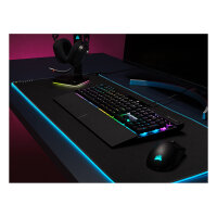 Corsair K70 RGB PRO - Kabelgebunden - USB - Optomechanischer Schlüsselschalter - AZERTY - RGB-LED - Schwarz FR
