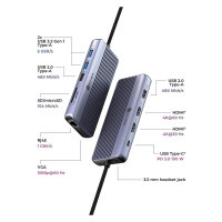 D ICY BOX IB-DK4062-CPD Multi Dockingstation