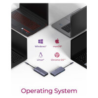 D ICY BOX IB-DK4062-CPD Multi Dockingstation