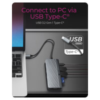 D ICY BOX IB-DK4040a-CPD 10 in 1 USB-C Docking station