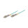 Patchkabel LWL Duplex OM3 (Multimode, 50/125) LC/LC, LSZH, austauschbare Polarität, 0,5m, Good Connections®