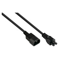 Good Connections Kaltgeräteverlängerung an C5 schwarz 5m