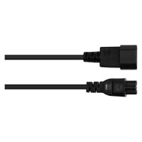 Good Connections Kaltgeräteverlängerung an C5 schwarz 5m