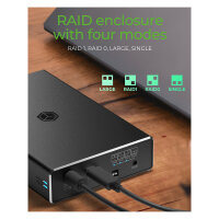 ICY-BOX IB-RD2253-C31 RAID Gehäuse fr 2x HDD/SSD