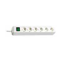 Brennenstuhl Steckdosenleiste ECO-Line 6x 1.5m weiß...