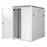 ROLINE 19-Zoll Netzwerkschrank Pro 22 HE, 800x800 BxT Glastr grau