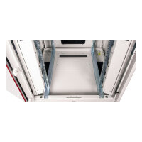 ROLINE 19-Zoll Netzwerkschrank Pro 22 HE, 800x800 BxT Glastr grau