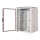 ROLINE 19-Zoll Netzwerkschrank Pro 22 HE, 800x800 BxT Glastr grau
