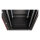 ROLINE 19-Zoll Netzwerkschrank Basic 22 HE, 600x600 BxT Glastr schwarz
