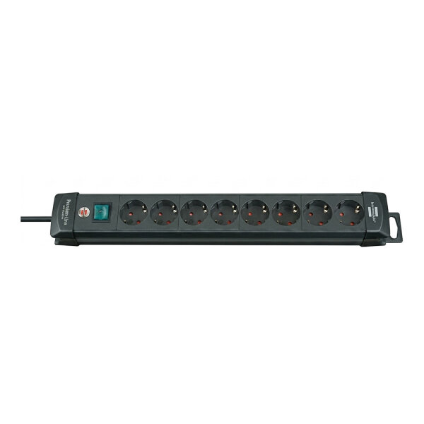 Brennenstuhl Steckdosenleiste Premium-Line 8x 3m sw