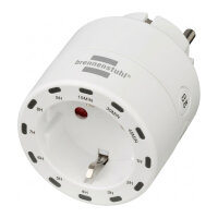 Brennenstuhl Countdown Timer-Steckdose,12 Stufen einstellbar