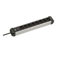 Brennenstuhl Steckdosenleiste Premium-ALU-Line 8fach 3m